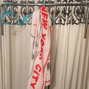 New York City Map Scarf